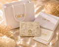 Authentic Dior Caro Freesia Card Holder – Limited Boutique Exclusive