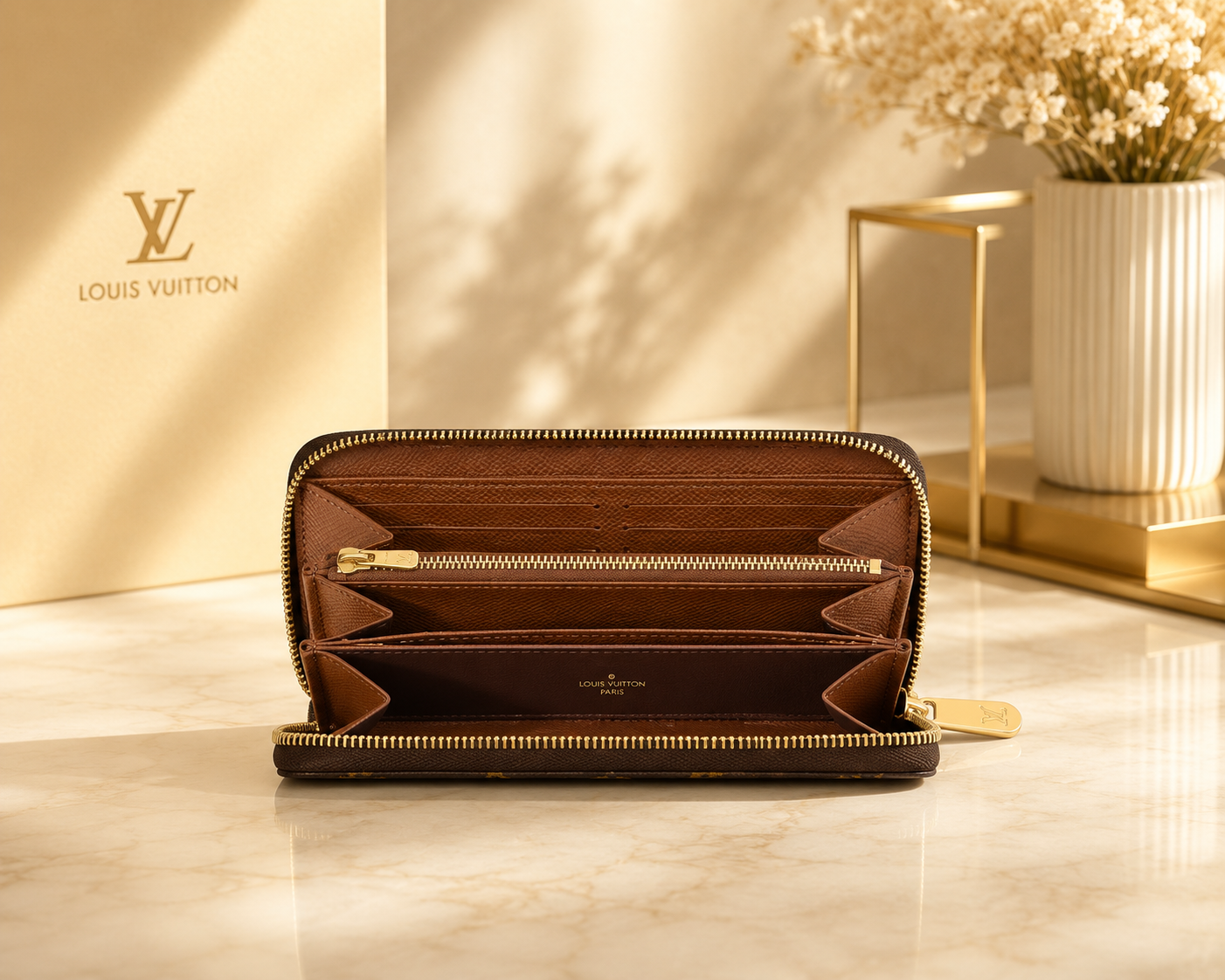 Louis Vuitton Zippy Wallet – Monogram Canvas